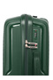 3 Piece Polypropylene Hard Side Spinner Luggage Trolley Set 20/24/28 Inch - Green - 8