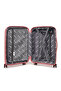 3 Piece Polypropylene Hard Side Spinner Luggage Trolley Set 20/24/28 Inch - Rose Gold - 9
