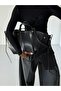 Women's Zippered Wallet Detailed Shoulder Bag Big Dota - 3