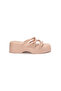 Criss-Cross Platform Sandals