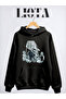 Ataturk and Beautiful Children Printed Oversize Cotton 3 Thread Sweatshirt