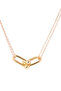 Gold Color Chain Necklace, - 2