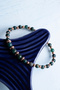 Certified Bloodstone and Hematite Natural Stone Bracelet - 5