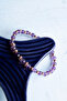 Certified Amethyst and Hematite Natural Stone Bracelet - 4