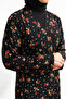 Floral Patterned Double Breasted Prayer Dress – 100% Viscose, Side Tie-Up Size 36-46 - 2
