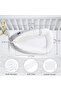 Soft Breathable Fiberfill Newborn Lounger Bed - Solid Grey - 7