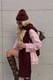 Unisex Ribbed Soft Basic Beret