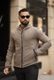New Season Water and Wind Resistant Flexible Premium Fabric Hooded Seasonal Men's Jacket Coat - 3