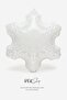 Transparent Snowflake Foil Balloon Snowflake Shaped Balloon