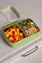 304 Steel 780 ml 3 Compartment Student Office Food Container Lunch Box Mt183Ys - 3