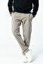 Men's 100% Cotton Slim Fit Chino Trousers Beige - 4200 - 6
