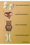 2 Year Old Brown Retro Bear - Cream Number Balloon - 1 Cream Bow Foil Balloon - 1 Brown Heart - 2