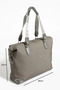 Women's Large Suitcase Size Adjustable Strap Luxury Hand and Shoulder Bag Shopper Size: 33 X 40 cm - 7