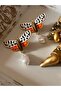 Zra Model Enamel Earrings - 2