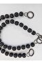 Wooden Beaded Bag Handle with Spring-Loaded Ends - Accessory Double - 4