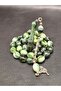 Special Green Color Beyzi Cut Powder Amber Prayer Beads - 3