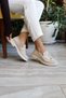 Lore Women's Casual Loafer Beige Suede - 4