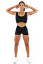 Everyday High Waist Double-Breasted Shorts with Pocket Detail