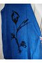 Sleeveless, Slim, Floral Print, 2 Side Pockets, 100% Cotton Woven, Long Dress - 3