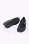 Volt Black Inner and Outer 100% Genuine Leather Men's Sneaker Shoes - 3