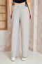 Women's Elastic Waist Tiril Seersucker Fabric Palazzo Pants - 5