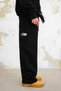 Black Cozy Basic Pleated Baggy Tracksuit - 3