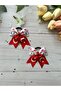 April 23, October 29 Children's Day and Flag Pattern Elastic Ribbon Buckle - 2 Pieces
