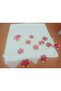 Hand Made Heavy Needle Embroidered Prayer Cover, Mevlüt Hijab, Imam Wedding Cover Crepe Fabric - 4
