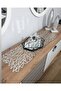 Runner/tablecloth/s.leather/decorative/100x32.5cm).5 Pieces