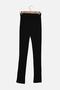 Siyah Yırtmaç Detaylı Esnek Örme Tall Pantolon TWOAW22PL0323 - 8