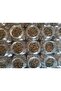 Medium Brown Color Silicone Hair Care Beads - 500 Pieces - 3
