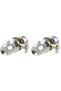 Set of 2 Knob Door Handle Lock Hotel Type Door Handle Lock