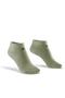 Odor-Free Booties Women's Lime Silver Socks
