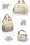 Set of 3 Mother Baby Care Backpack & Urban Mother Baby Shoulder Bag & Thermos Bag - Beige - 4