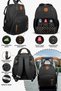 Set of 3 Mother Baby Care Backpack & Urban Mother Baby Shoulder Bag & Thermos Bag - Black - 2