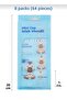 Eli̇t81 Tiny Wet Pocket Wipes (Blue) 8X8 64 Pcs - 7