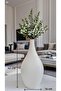 Nordic Style Bohemian Trend Hitit White Vase 32 cm - 5