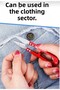 Stainless Steel Yellow Scissors – for Thread Cleaning and Sewing - 3