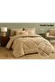 Double Brown (195 X 215) Double Sided Wellsoft Luxury Quilt - 6