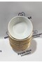 Porcelain Gold Gilding 12 Pieces 13 cm Small Soup Bowl - 2