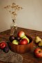 Oval Wooden Bowl 24.5 X 8 cm – Breakfast, Cookie, and Snack Bowl