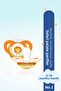 Safari Soft Silicone Tip Orthodontic Pacifier 6-18 Months Orange Lion - 2