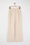 Taş Yüksek Bel Wide Leg Geniş Paça Pilili Dokuma Kumaş Pantolon TWOAW21PL0076 - 12