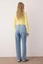 Blue High Waist Straight Leg Straight Jeans Twoaw26Je00245 - 4