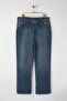 Mavi Yüksek Bel Comfort/Orta Esnek Straight Fit Denim Büyük Beden Jeans TBBSS24CJ00051 - 5