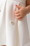 Girl's Pearl-Lined Dress - Li̇dya - 2