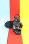 Girl's Sandals Stone Bow Detailed Velcro Flexible Sole Slippers - 7