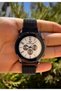 Straw Magnet Cord Luxury Black Color Men's Wristwatch - 3