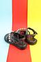 Girls' Sandals Bead and Ribbon Detailed Velcro Flexible Sole Slippers - 8