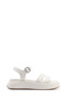 صندل نسائي من VELART 5FX OFF WHITE بنعل سميك